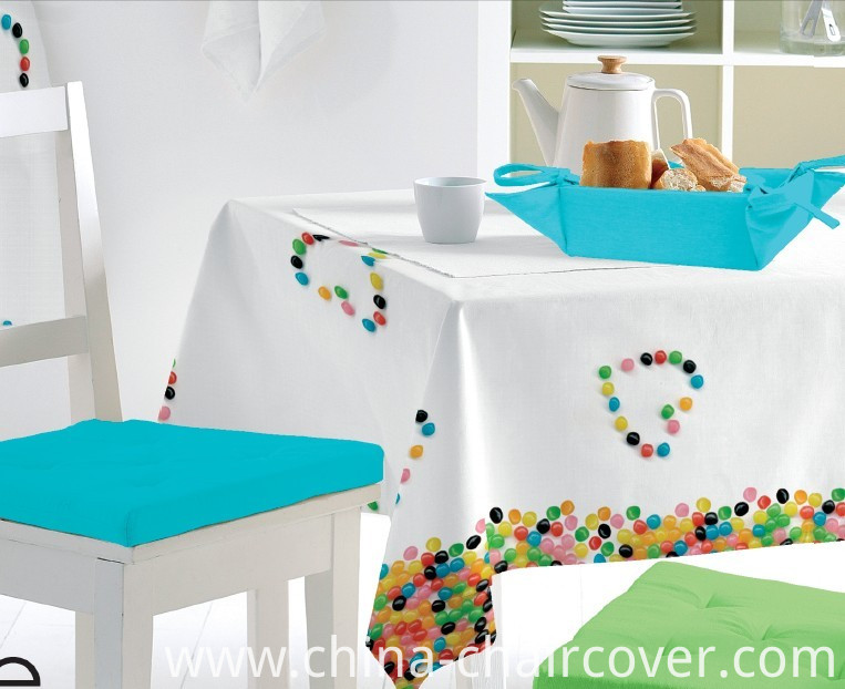 Plaid Style PVC Material Printed Plastic Tablecloth